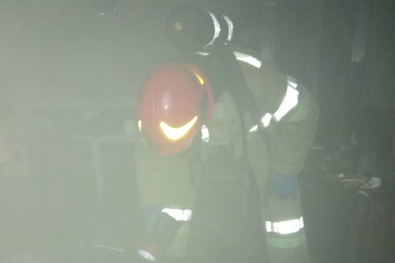 Під час ліквідації пожежі вогнеборці врятували 55-річного чоловіка