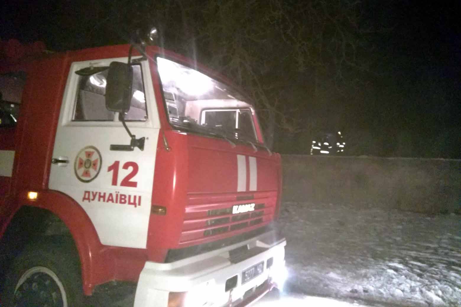В Дунаєвецькому районі на пожежі виявили бездиханне тіло