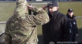 Хмельницькі полісмени вирушили у зону проведення Операції об’єднаних сил (ВІДЕО)