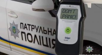 За вихідні патрульні виявили 15 водіїв, що керували автомобілем напідпитку