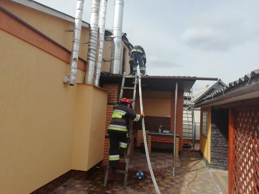 Деражня: вогнеборці ліквідували пожежу в житловому будинку