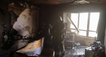 У Кам’янці-Подільському вогнеборці ліквідували пожежу в квартирі п’ятиповерхівки