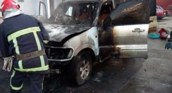 м. Хмельницький: рятувальники ліквідували пожежу автомобіля