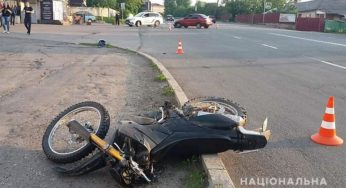 У Хмельницькому в ДТП травмувався 29-річний мотоцикліст