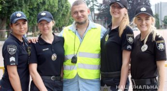 Хмельницькі патрульні долучилися до проведення фестивалю «Дівчата FEST»