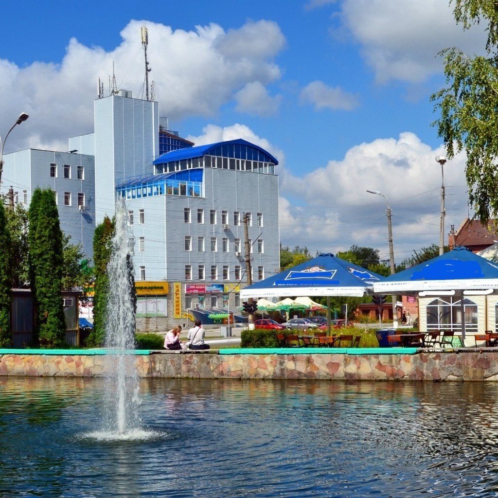 фонтан у місті Славута