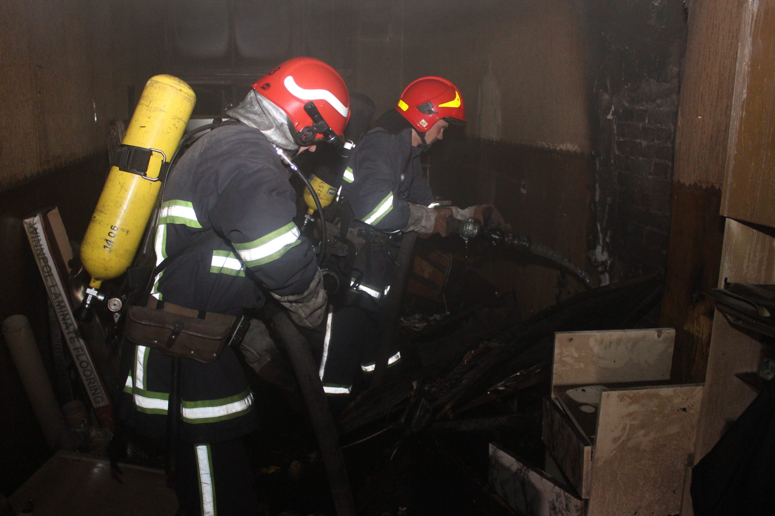 Хмельницький: вогнеборці ліквідували пожежу офісного приміщення