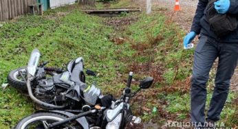 На Хмельниччині поліцейські з’ясовують обставини ДТП, у якій загинув 32-річний мотоцикліст