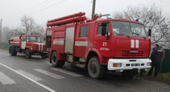 На Хмельниччині минулої доби силами підрозділів ДСНС ліквідовано дві пожежі