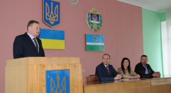 Дмитро Габінет представив активу району новопризначеного голову Білогірської РДА