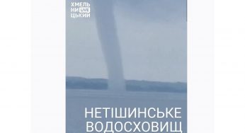 Смерч біля ХАЕС: випадкові свідки зняли  рідкісне природне явище
