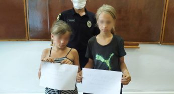 Ночували в школі: поліцейські оперативно розшукали двох зниклих дівчаток
