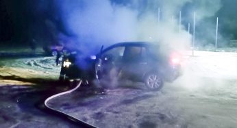 У Славуті вогнеборці ліквідували пожежу легкового автомобіля