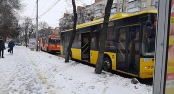 У Хмельницькому в результаті ДТП утворився затор