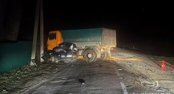 На Хмельничинні сталася смертельна ДТП за участю «ВАЗ» та «МАЗ»