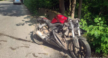 Цими вихідними на Хмельниччині два мотоциклісти потрапили в ДТП