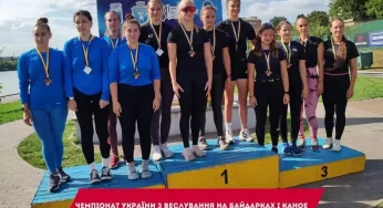 Хмельничани здобули 17 медалей на Чемпіонаті України з веслування на байдарках і каное