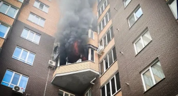 У Хмельницькому під час пожежі в багатоповерхівці врятували трьох людей