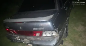 У Хмельницькому патрульні розшукали водія, що спричинив ДТП та зник з місця події