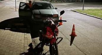У Хмельницькому в ДТП травмувався 17-річний мотоцикліст
