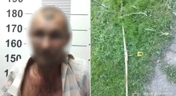 На Славутчині затримали чоловіка, який косою убив свого 71-річного вітчима