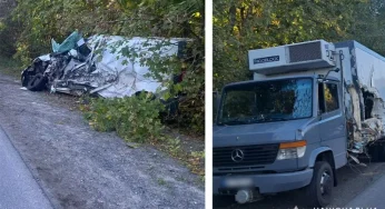 На Хмельниччині поблизу с. Веселівка у ДТП травмувався 32-річний водій