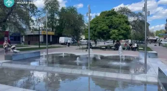 У Хмельницькому запрацювали фонтани
